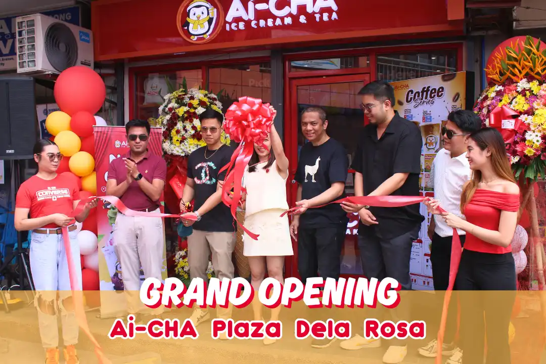 Now Open: Ai-CHA Plaza Dela Rosa – The First Franchise Outlet in the Philippines!